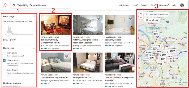 แบ่งปันประสบการณ์และเทคนิคการจองที่พักบน Airbnb ในไต้หวัน